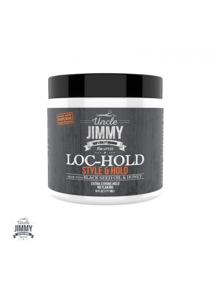 Uncle Jimmy Loc Hold Premium Hair Styling Pomade