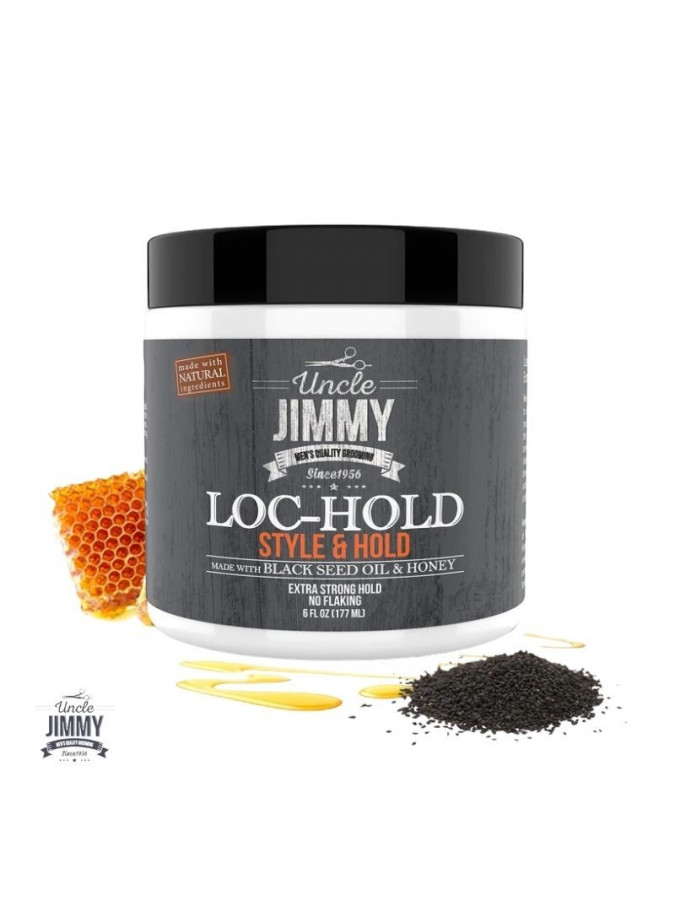 Uncle Jimmy Loc Hold Premium Hair Styling Pomade