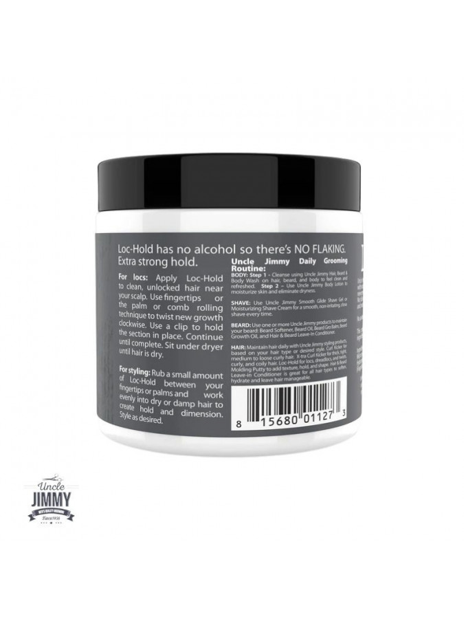 Uncle Jimmy Loc Hold Premium Hair Styling Pomade