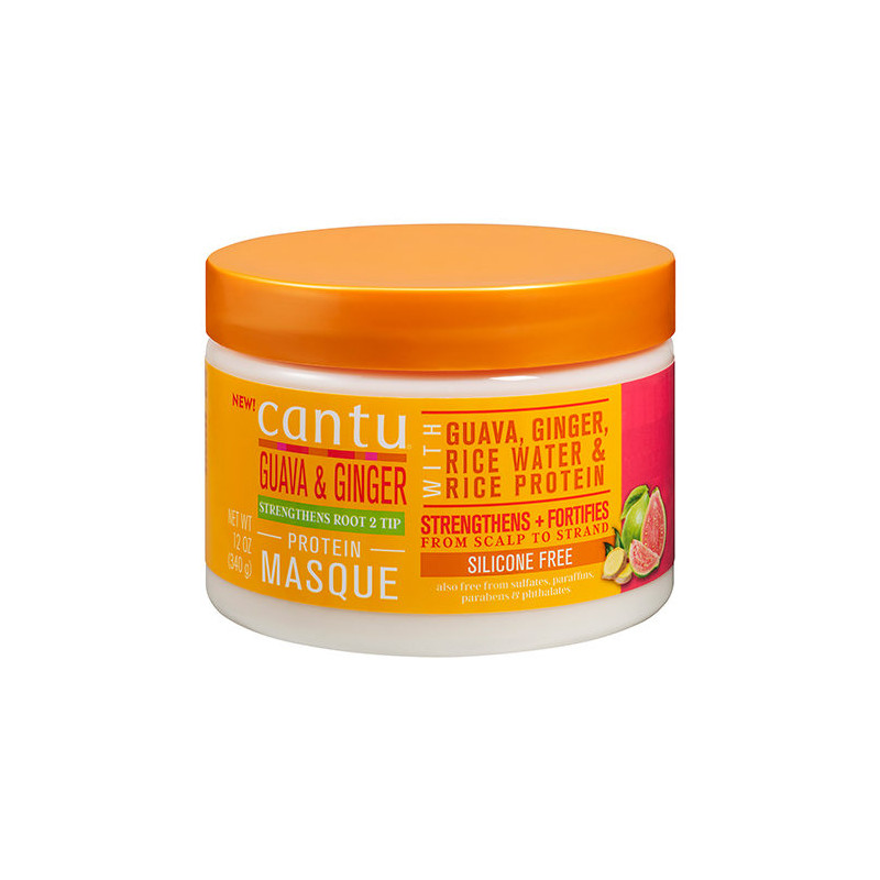 Cantu Masque Capillaire Protéiné à la Goyave et au Gingembre