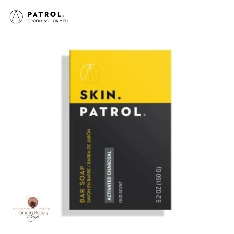 Skin Patrol Savon en Barre au Charbon Actif