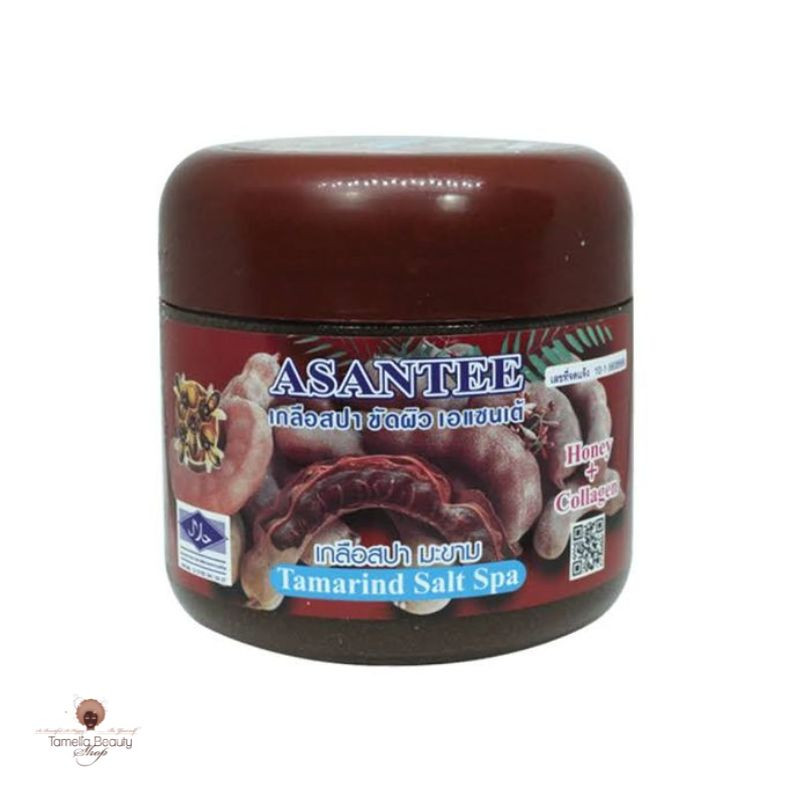 Asantee Tamarind Skin Brightening Salt Spa Honey+Collagen