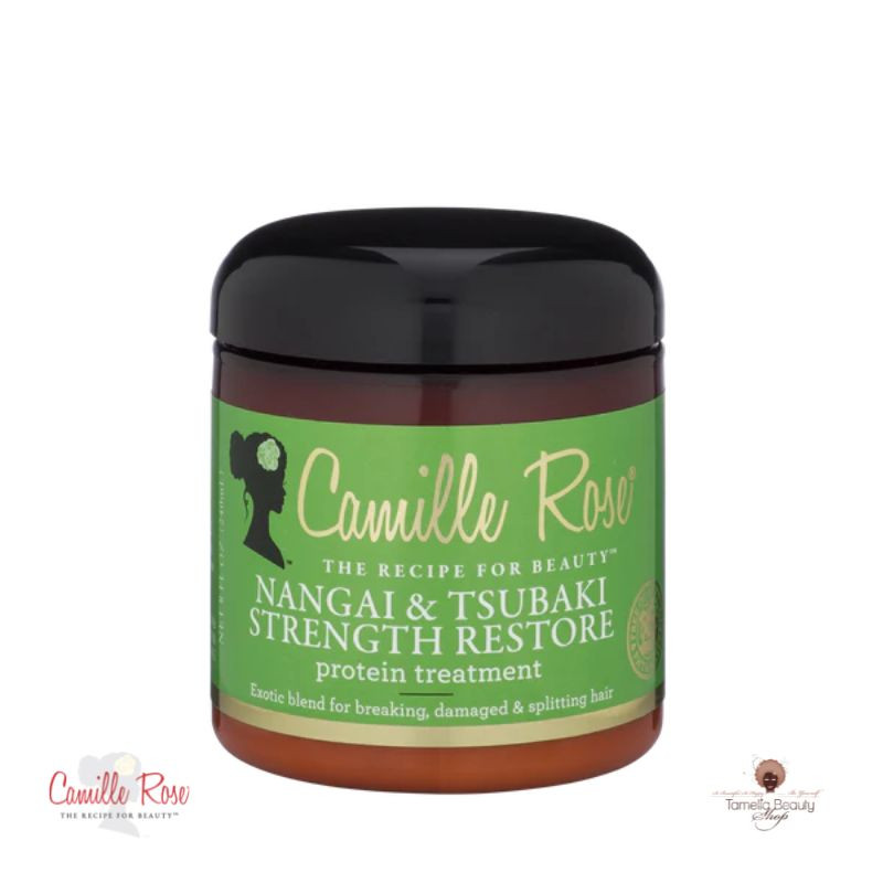 Camille Rose Nangai & Tsubaki Strength Restore Protein Treatment