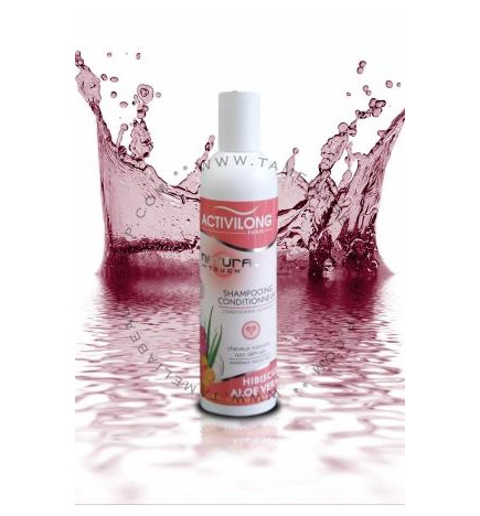 Natural Touch Shampooing Conditionneur à l'Hibiscus et l'Aloe Vera