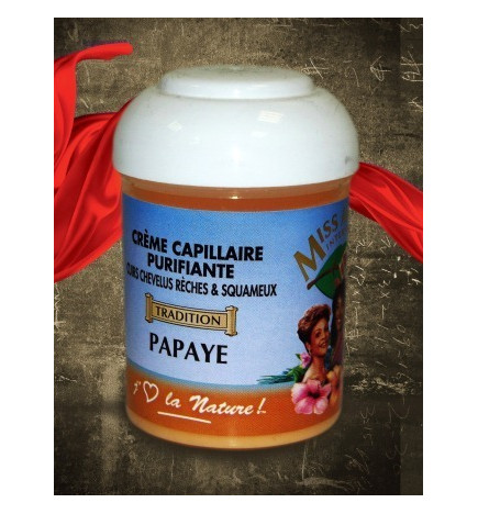 Crème Capillaire Purifiante Papaye