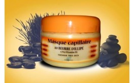 Masque capillaire au beurre d'illipé