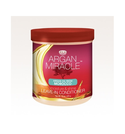 Argan Miracle Moisture and Shine Leave in Conditioner