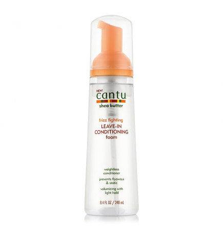 Cantu Shea Butter Frizz Fighting Leave-in Conditioning Foam