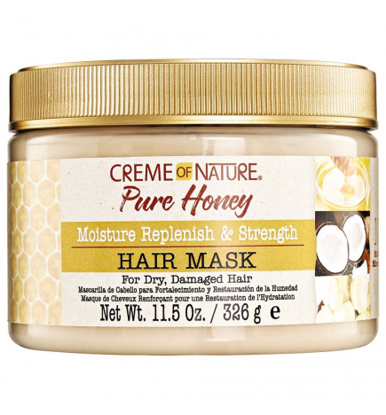 Pure Honey Masque de cheveux Renforçant et de Restauration 