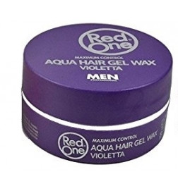 Red One Maximum Control Aqua Hair Gel Wax Violet