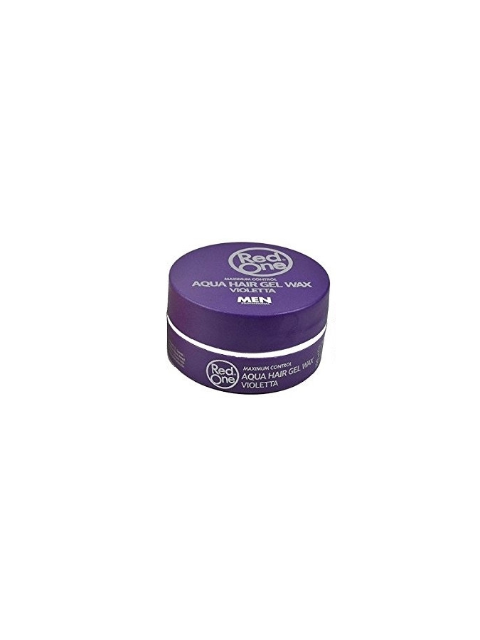 Red One Maximum Control Aqua Hair Gel Wax Violet