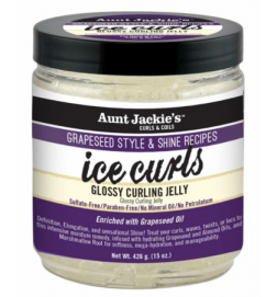 Grapseed Ice Curly Glossy Curling Jelly Aunt Jackie's