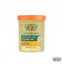 Cantu Moisture Retention Styling Gel Flaxseed and Olive Oil