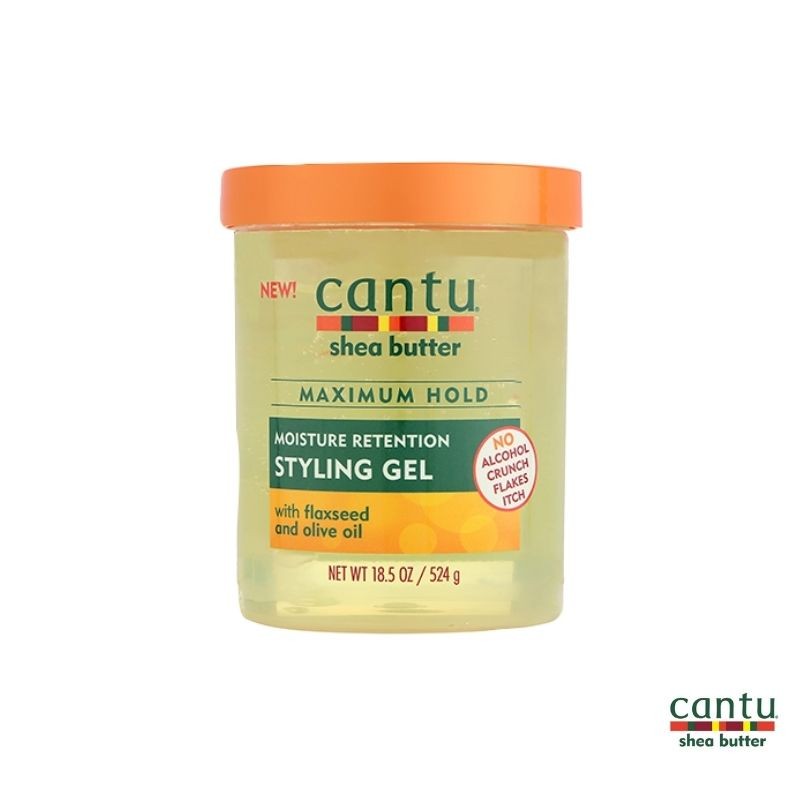 Cantu Moisture Retention Styling Gel Flaxseed and Olive Oil