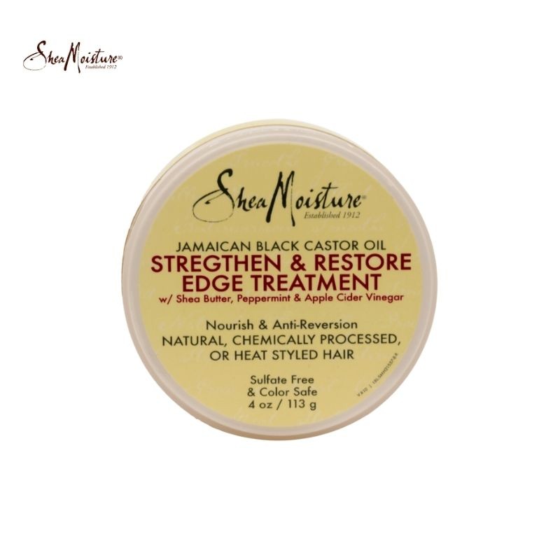 Shea Moisture Jamaican Black Castor Oil Strengthen, Grow and  Restore Edge Treatment