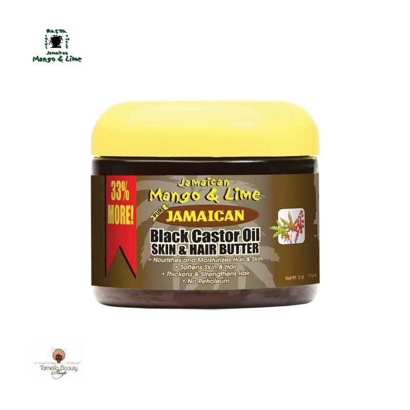 Jamaican Black Castor Oil Skin and Hair Butter Jamaican Mango & Lime