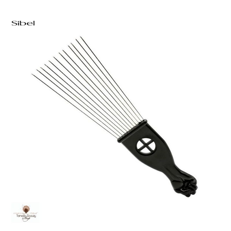 Peigne Afro en Métal, Peigne Cheveux Africain, Peigne en Métal Afro Pick,  Pick Cheveux à Dents Larges, Brosse Cheveux Bouclés,Peigne Barbe,Peigne  Homme,Outil de Coiffage pour Cheveux Bouclés 