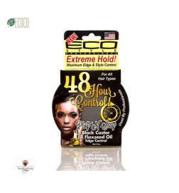 Eco Style Play 'n' Stay Edge Control Black Castor Oil & Flaxseed Oil