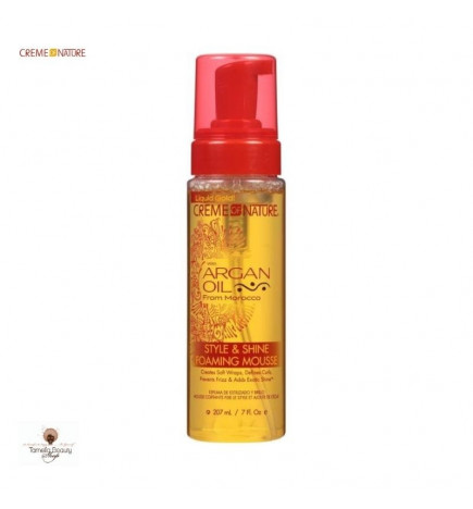Creme Of Nature Argan Style And Shine Foaming Mousse