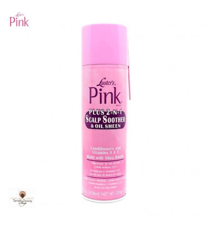 Luster's Pink Plus 2-n-1 Scalp Soother & Sheen Spray